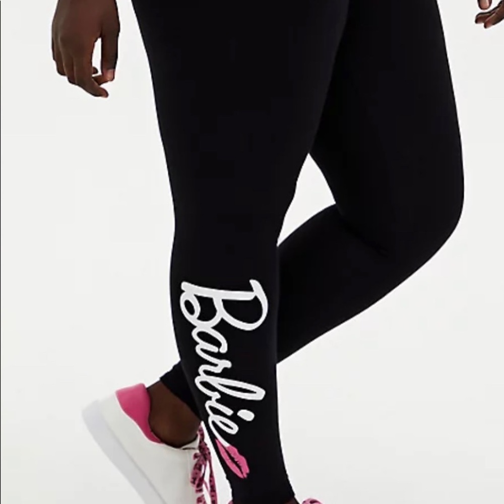 NWT Fun Comfy Retro Barbie Leggings Size 2